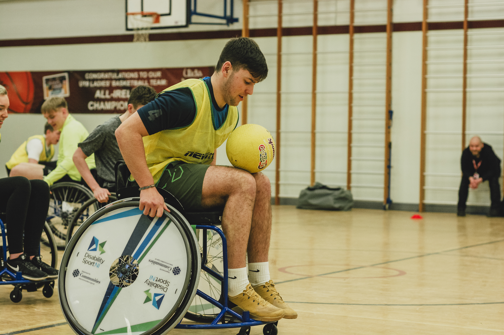Disability Sports NI Training Ulidia Integrated College