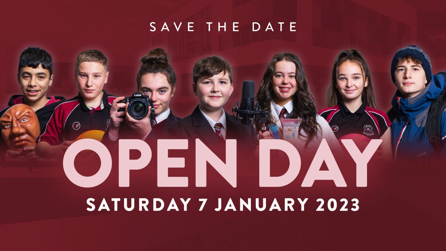 Open Day 2023 Save the Date Ulidia Integrated College